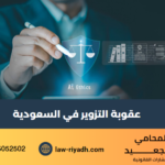 عقوبة التزوير في السعودية